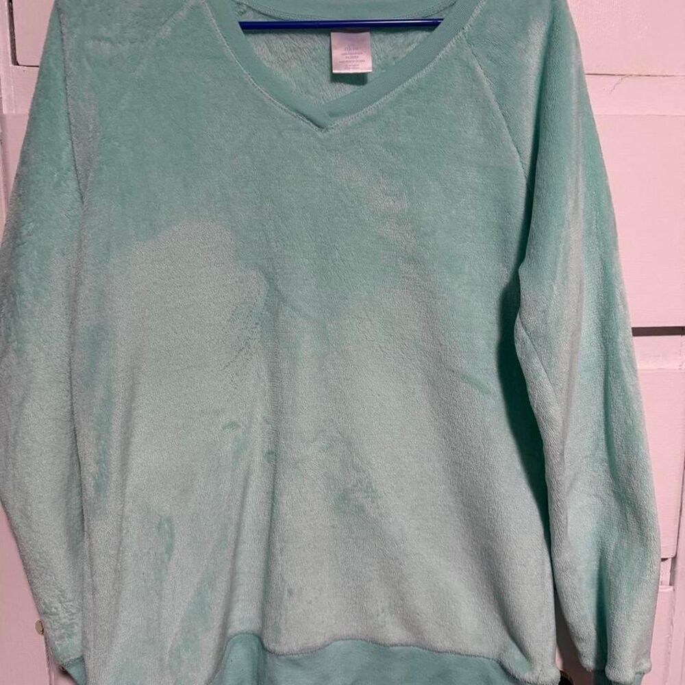 Secret-treasures Women's Blue and Green Sweatshirt